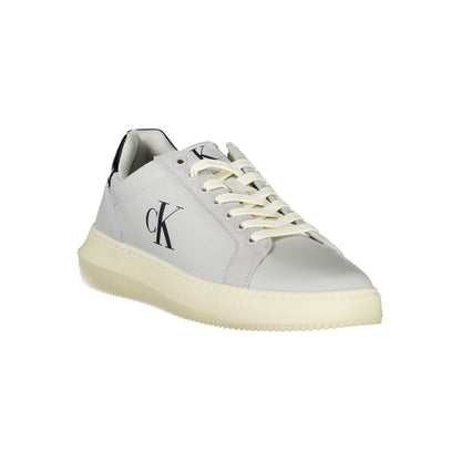 Calvin Klein Gray Polyethylene Men Sneaker