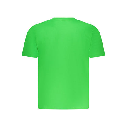 North Sails Green Cotton Men T-Shirt