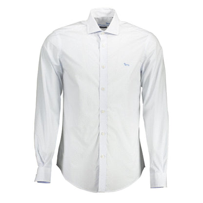 Harmont & Blaine White Cotton Men Shirt