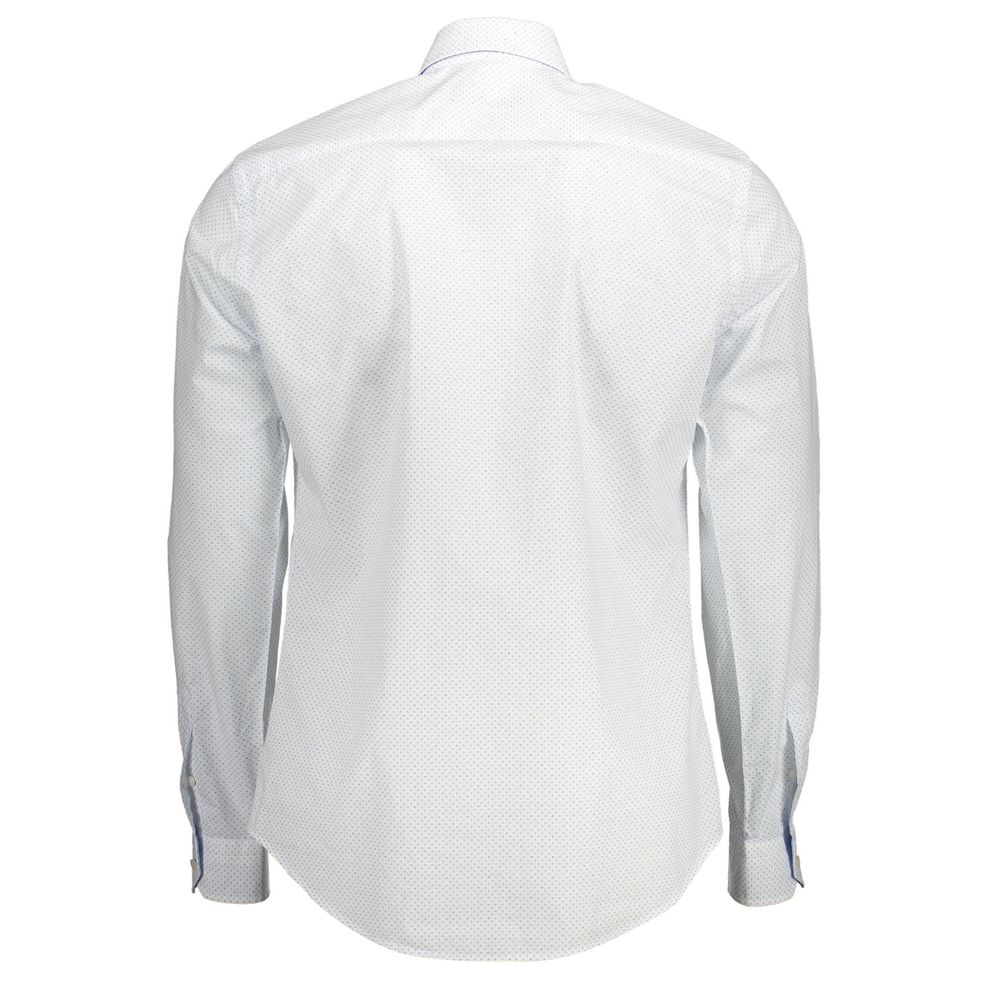 Harmont & Blaine White Cotton Men Shirt