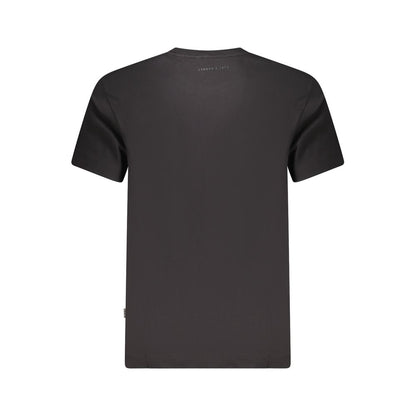 Pepe Jeans Black Cotton Men T-Shirt