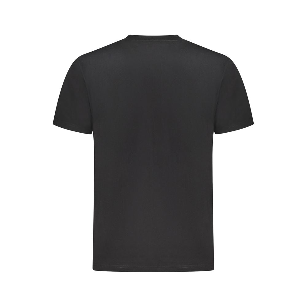 Vans Black Cotton Men T-Shirt