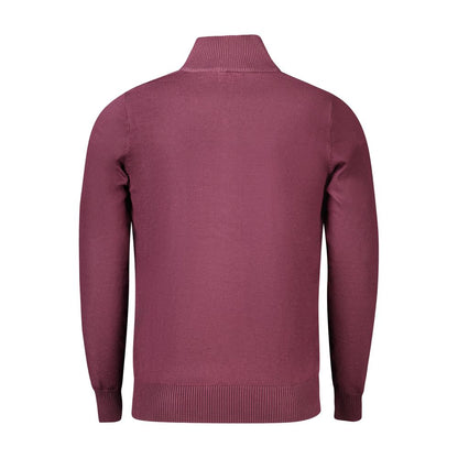 Coveri Moving Red Viscose Men Sweater