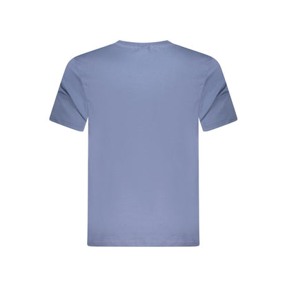 North Sails Blue Cotton Men T-Shirt