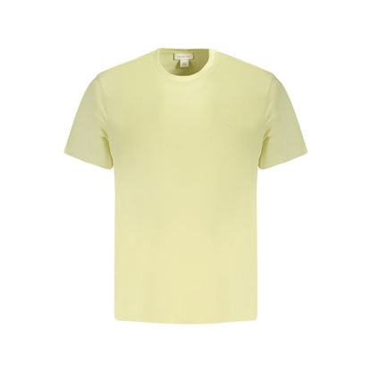 Calvin Klein Yellow Cotton T-Shirt