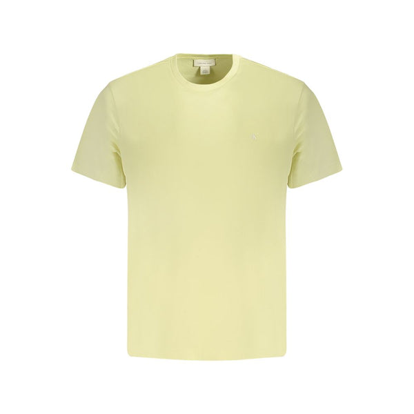 Calvin Klein Yellow Cotton T-Shirt