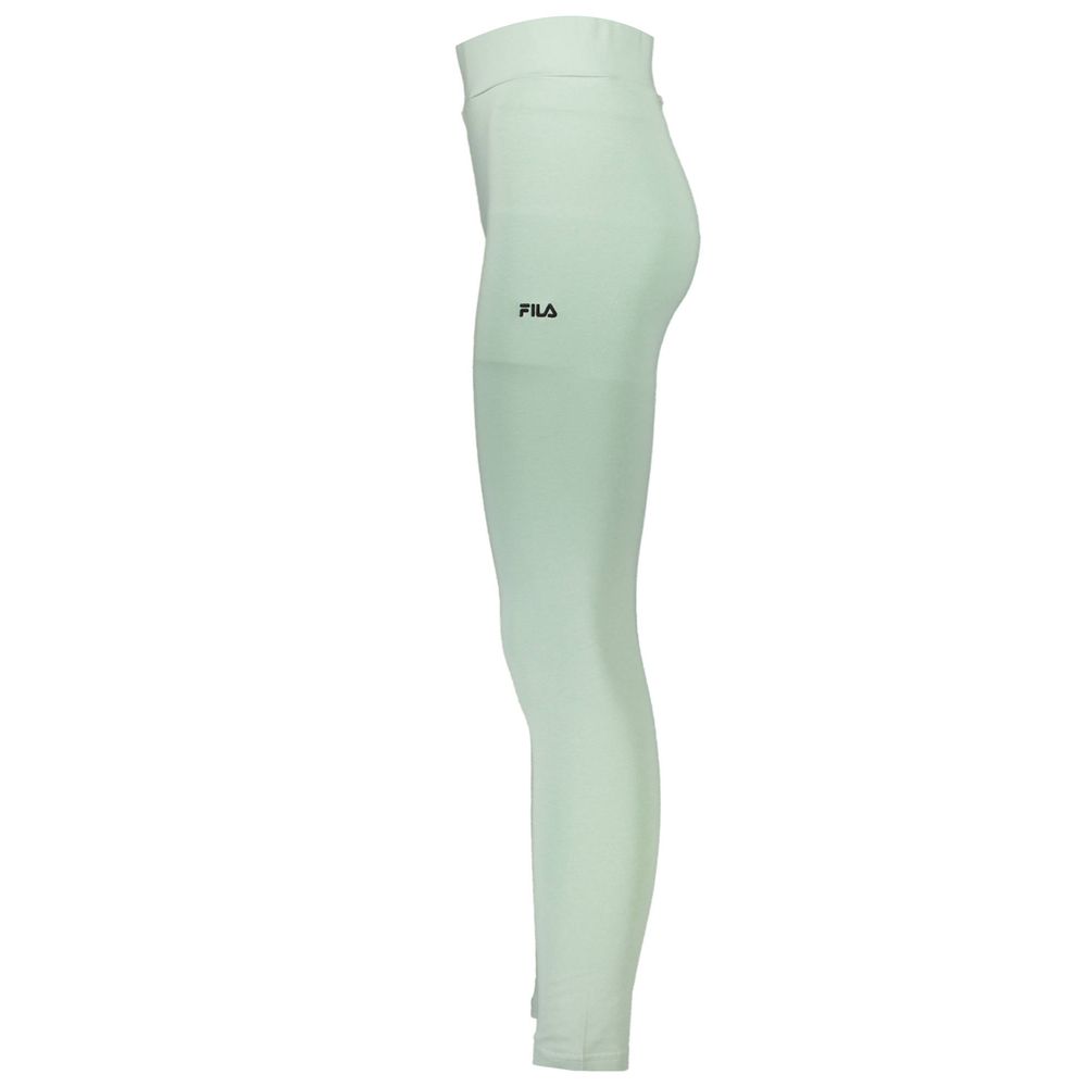 Fila Green Cotton Women Legging