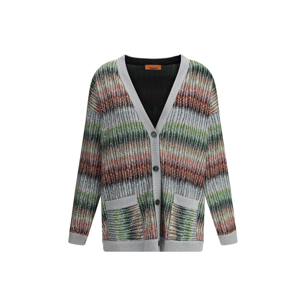 Missoni Striped Cardigan with sequins