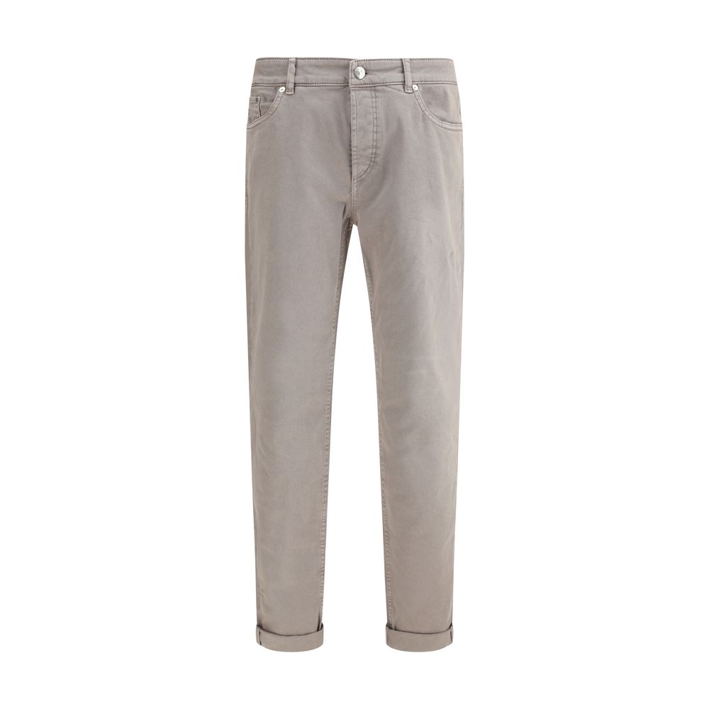 Brunello Cucinelli Jeans with turn-up hem