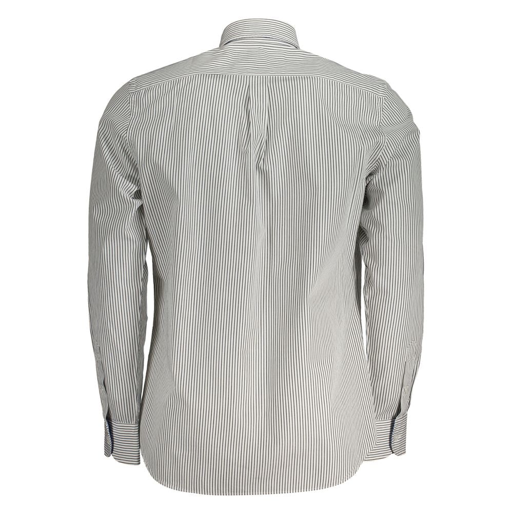 Harmont & Blaine White Cotton Shirt