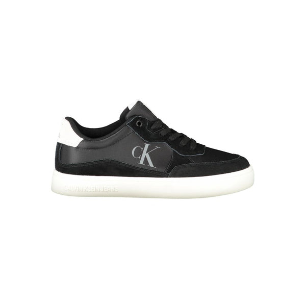 Calvin Klein Black Polyester Men Sneaker