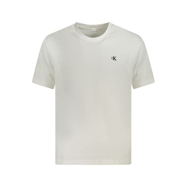 Calvin Klein White Cotton T-Shirt