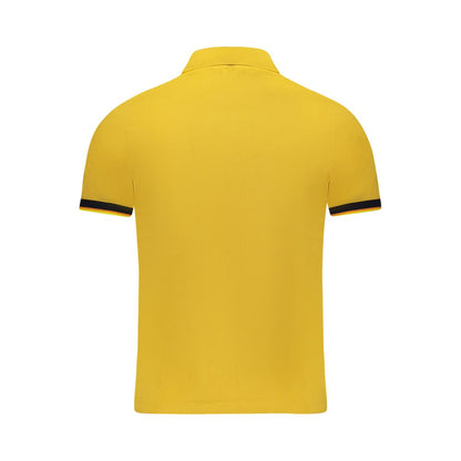 K-WAY Yellow Cotton Men Polo Shirt