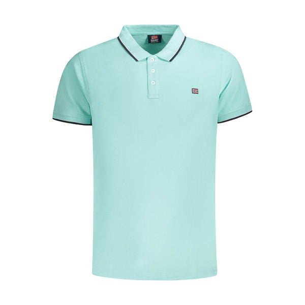 Norway 1963 Light Blue Cotton Polo Shirt