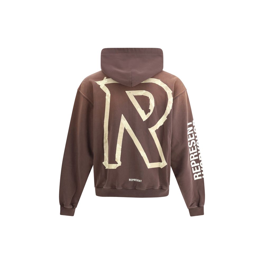 Represent Logo Hoodie with tape effect