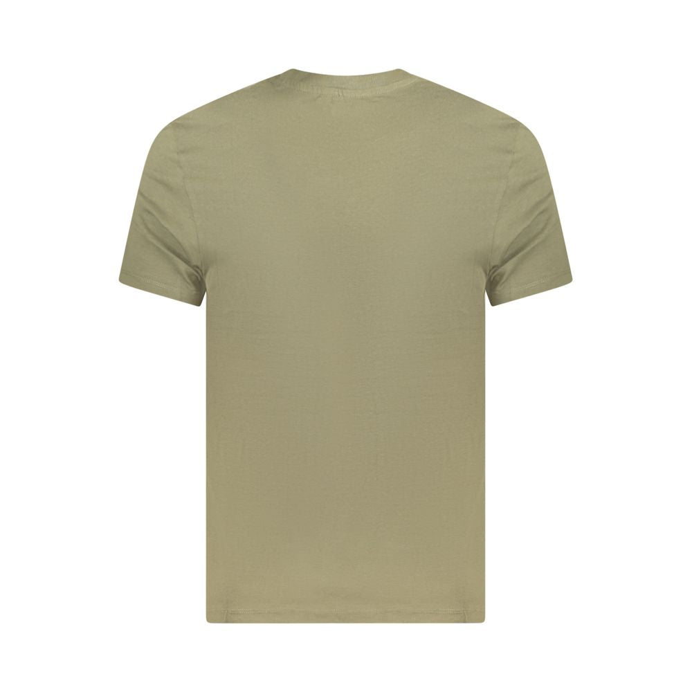 Timberland Green Cotton Men T-Shirt