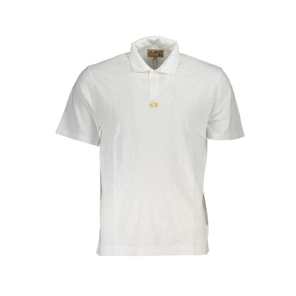 La Martina Pristine Cotton Polo with Chic Embroidery