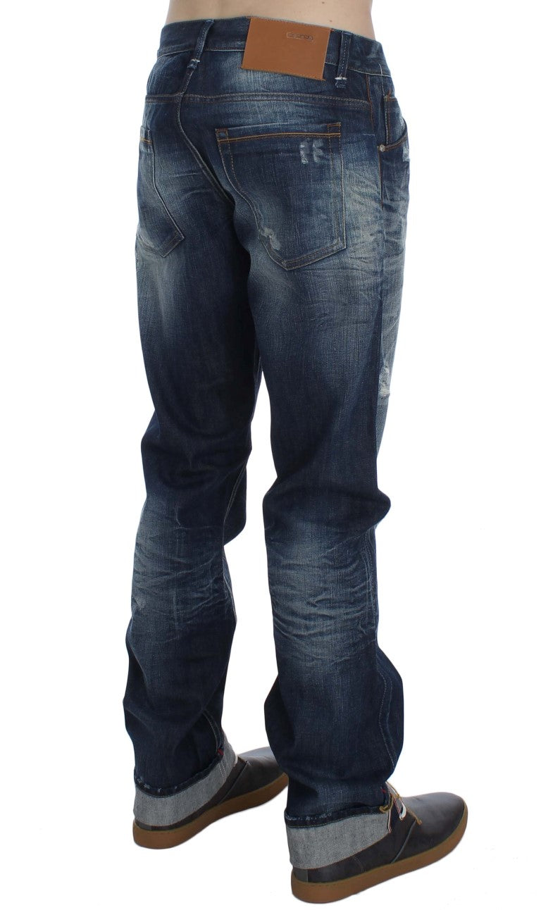 Acht Authentic Regular Fit Blue Wash Jeans - W34