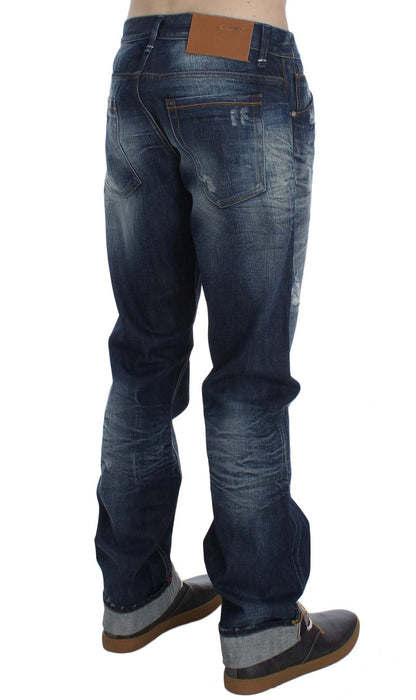 Acht Authentic Regular Fit Blue Wash Jeans - W34