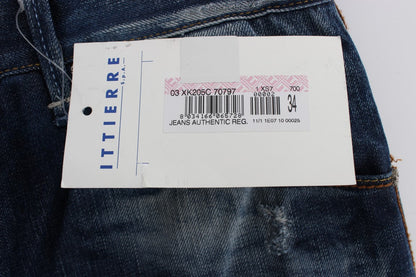 Acht Authentic Regular Fit Blue Wash Jeans - W34