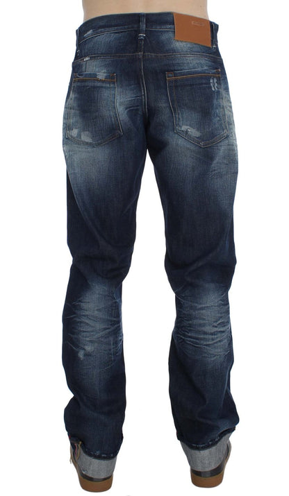 Acht Authentic Regular Fit Blue Wash Jeans - W34