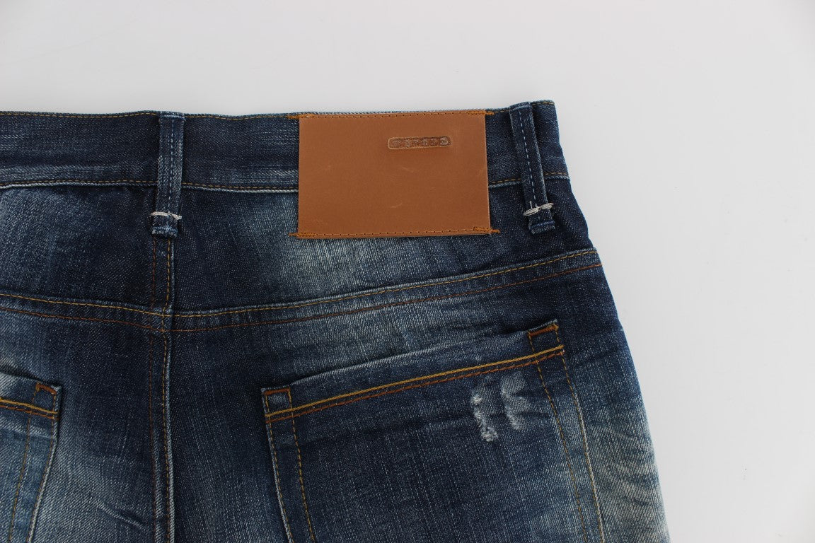 Acht Authentic Regular Fit Blue Wash Jeans - W34