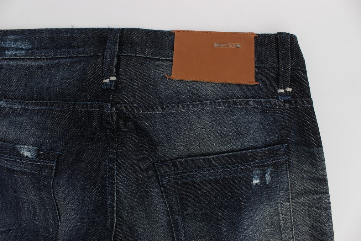 Acht Elegant Regular Straight Fit Blue Jeans - W34