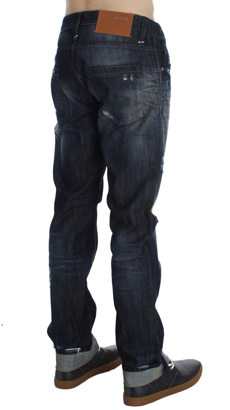 Acht Elegant Regular Straight Fit Blue Jeans - W34