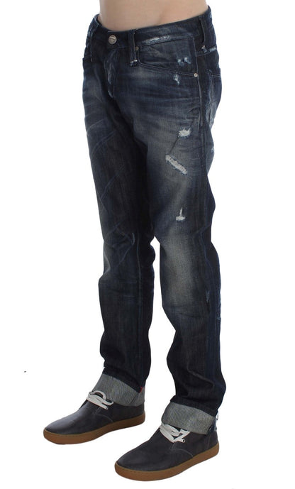 Acht Elegant Regular Straight Fit Blue Jeans - W34