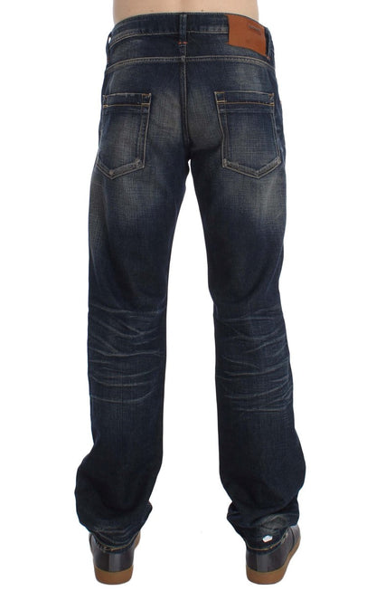 Acht Elegant Straight Fit Low Waist Men’s Jeans - W34