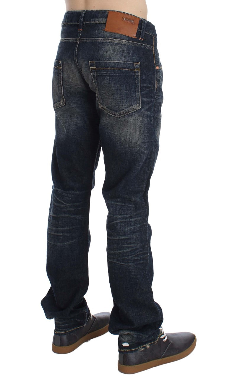 Acht Elegant Straight Fit Low Waist Men’s Jeans - W34