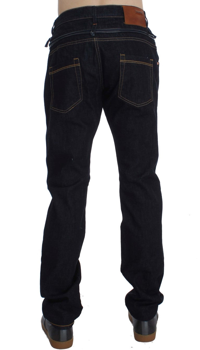 Acht Elegant Straight Fit Mens Luxury Jeans - W34