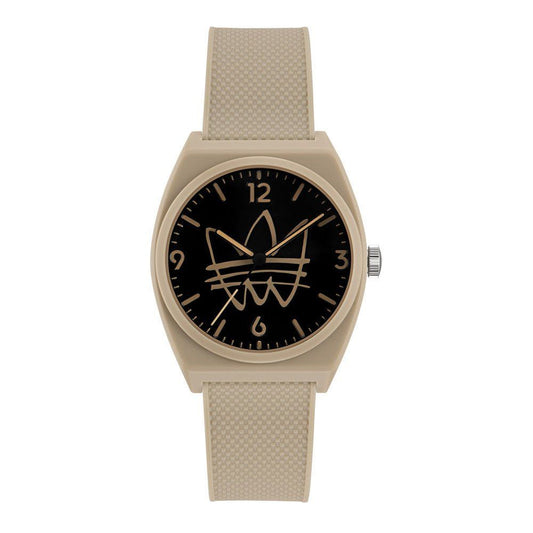 Adidas Brown Silicone Watch