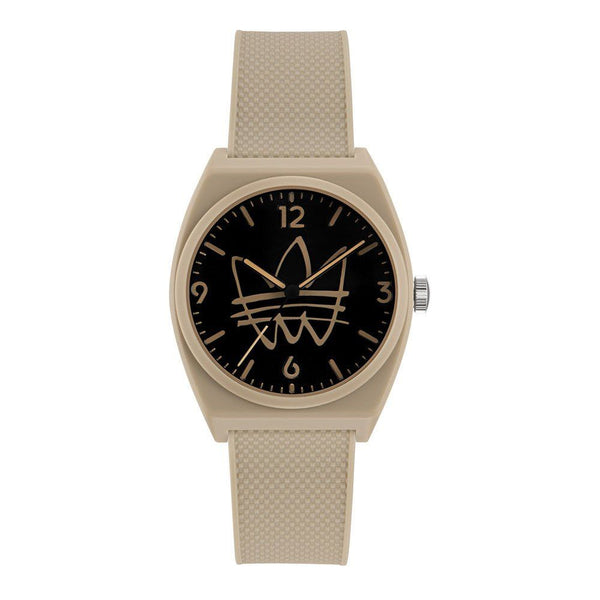 Adidas Brown Silicone Watch