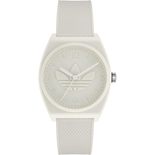 Adidas White Silicone Watch