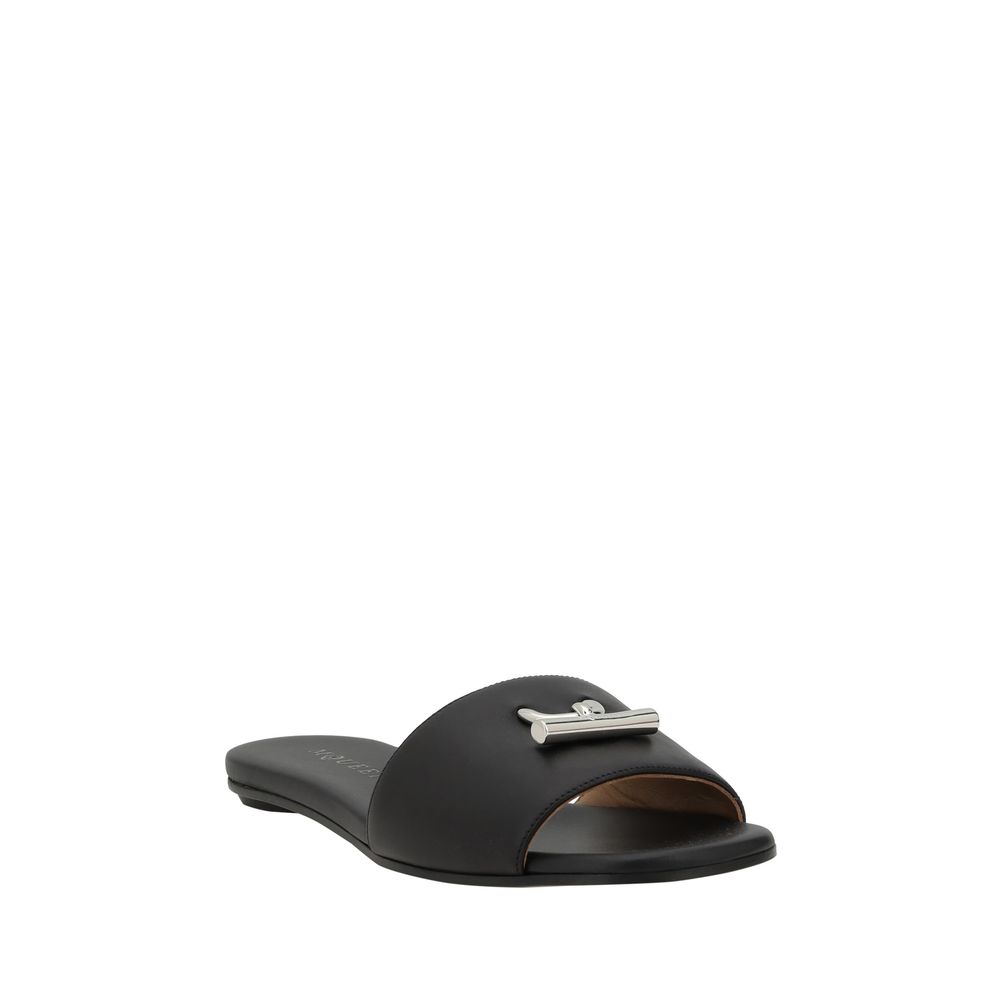 Alexander McQueen Leather Sandals - EU36/US6