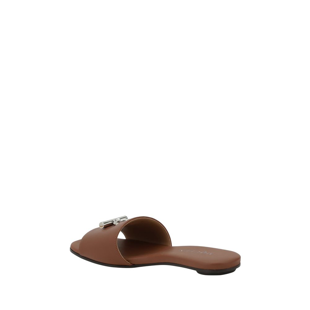 Alexander McQueen Leather Sandals - EU36/US6