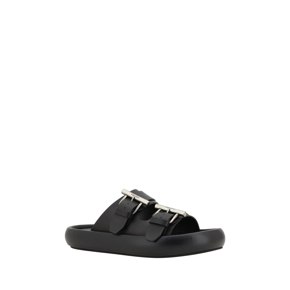 Alexander McQueen Leather Sandals - EU40/US7