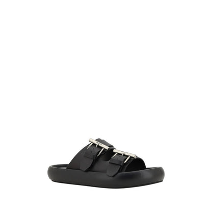 Alexander McQueen Leather Sandals - EU40/US7