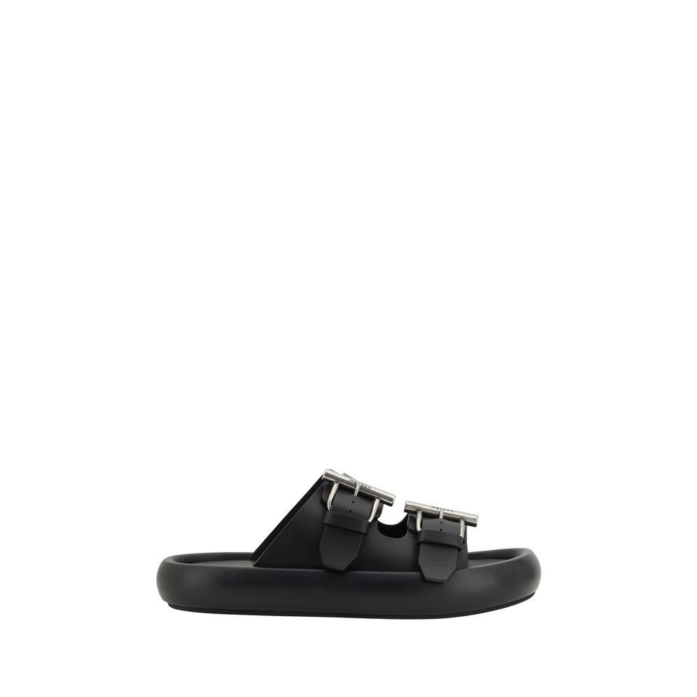 Alexander McQueen Leather Sandals - EU40/US7