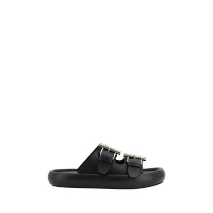 Alexander McQueen Leather Sandals - EU40/US7