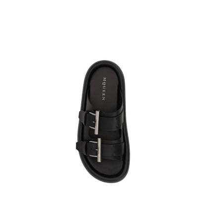 Alexander McQueen Leather Sandals - EU40/US7