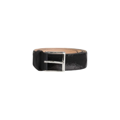 Alviero Martini Prima Classe Black Polyamide Belt - 120 cm / 47 Inches