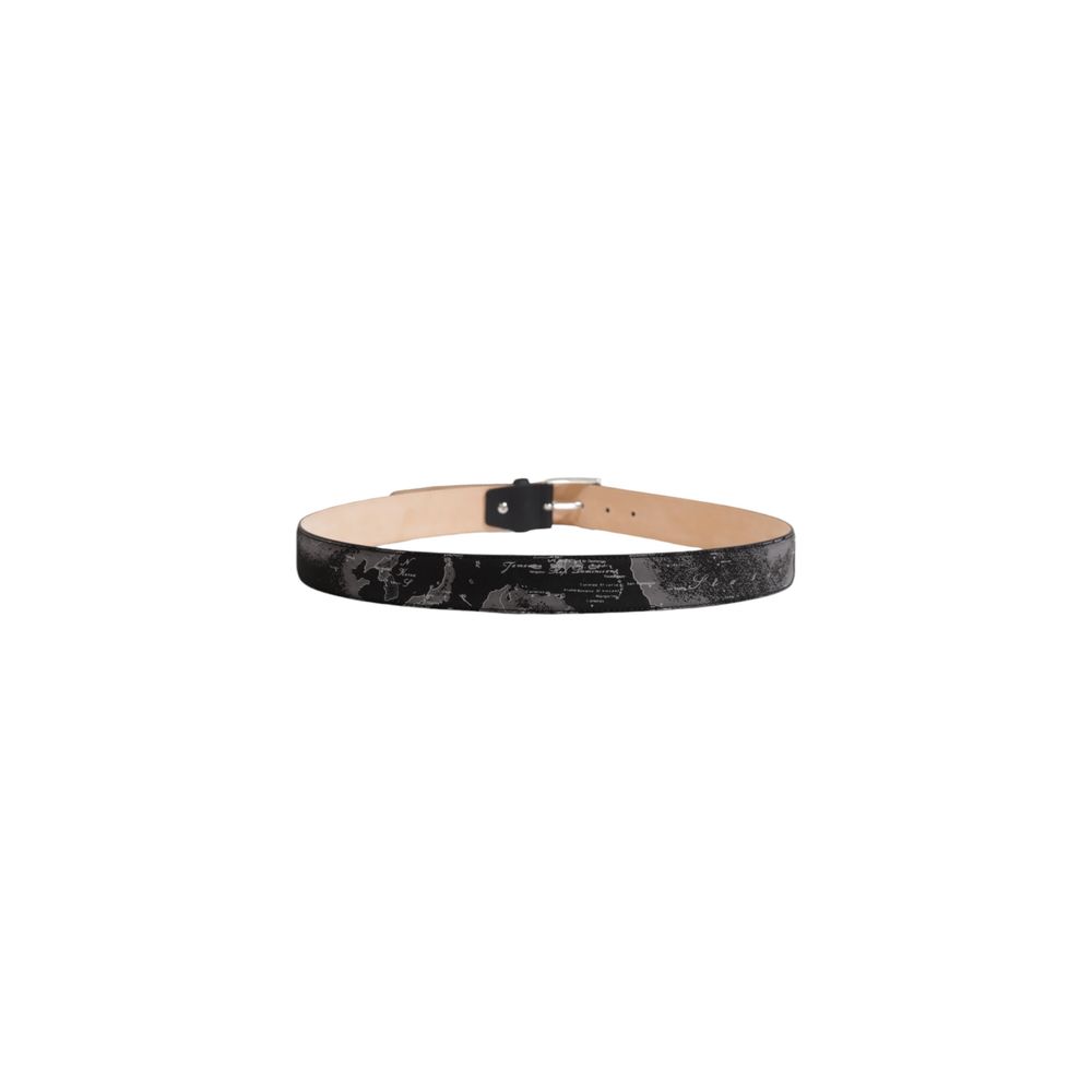 Alviero Martini Prima Classe Black Polyamide Belt - 120 cm / 47 Inches