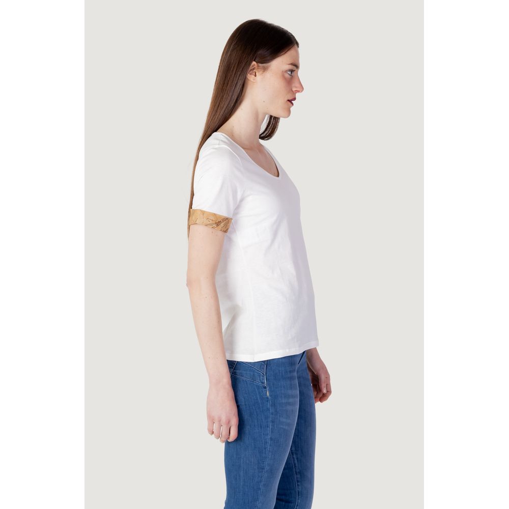 Alviero Martini Prima Classe Cream Cotton Tops & T-Shirt - IT40 | XS