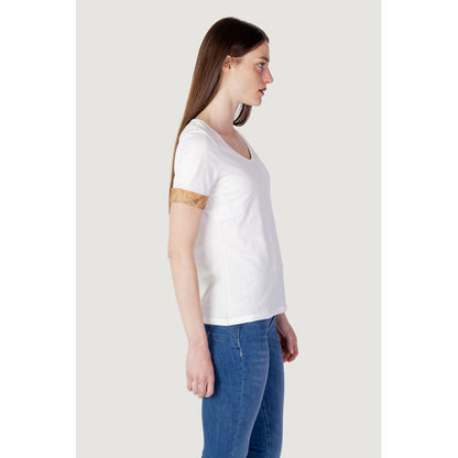 Alviero Martini Prima Classe Cream Cotton Tops & T-Shirt - IT40 | XS