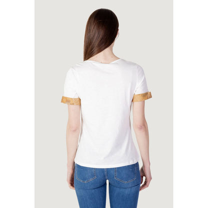 Alviero Martini Prima Classe Cream Cotton Tops & T-Shirt - IT40 | XS