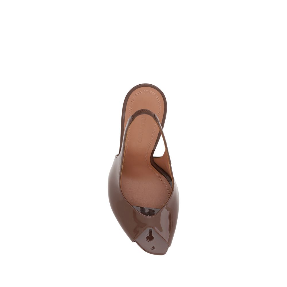 Amina Muaddi Kristina Sandals - EU36/US6