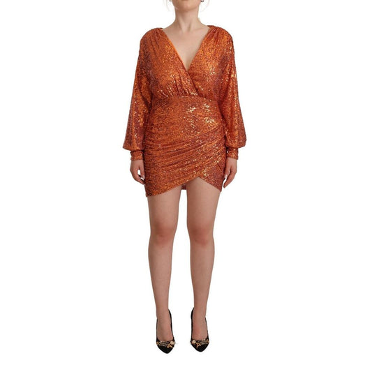 Aniye By Orange Polyester Dress - IT42