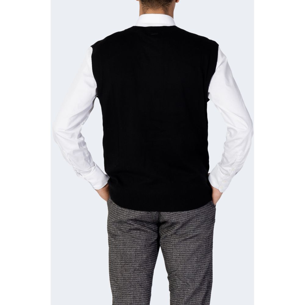 Antony Morato Black Acrylic Vest - IT44 | S